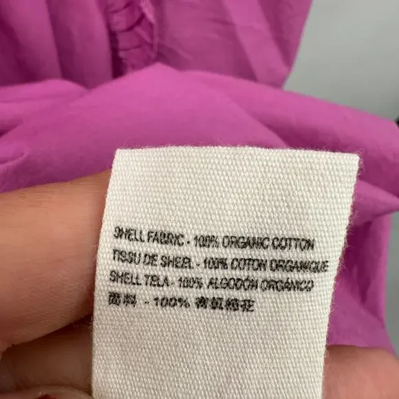 CLEOBELLA NWT Evereve Jess Organic Cotton Blouse in Orchid Purple // S - Picture 11 of 12